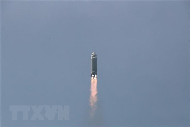 Vụ phóng tên lửa đạn đạo liên lục địa tại địa điểm không xác định ở Triều Tiên ngày 24/3