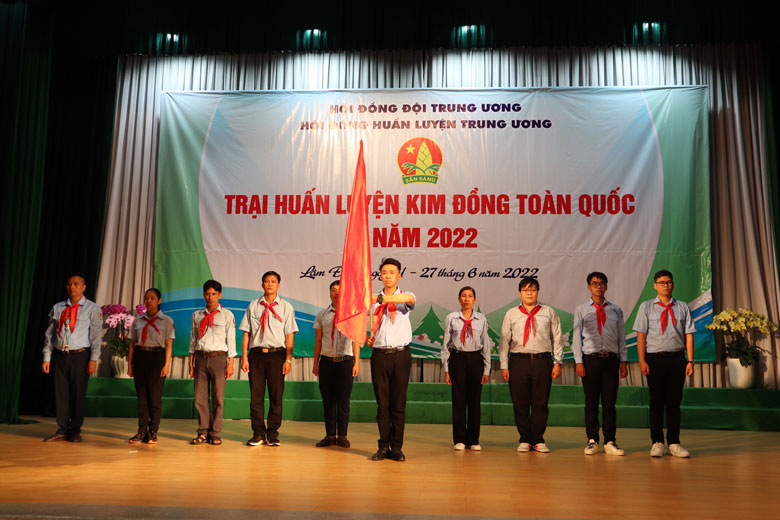 Khai mạc Trại huấn luyện Kim Đồng toàn quốc năm 2022