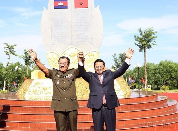Chúc mừng nhân 55 năm Ngày lập quan hệ ngoại giao Việt Nam-Campuchia