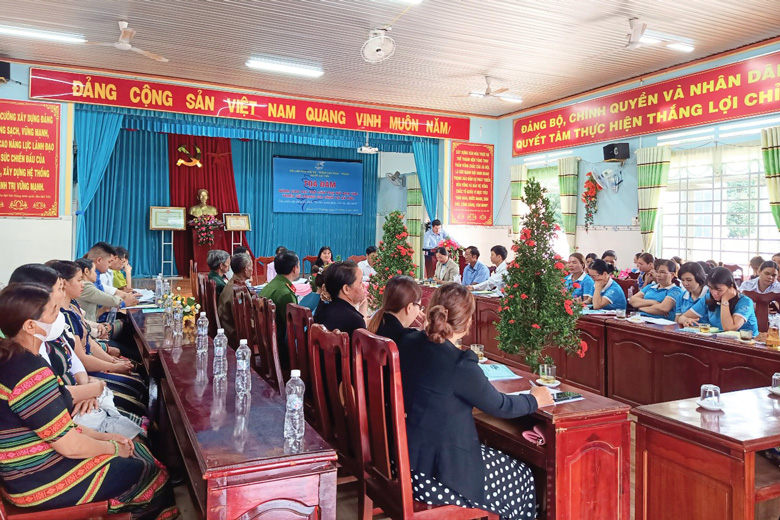 Cát Tiên: Nỗ lực thu hút hội viên phụ nữ tham gia hoạt động Hội