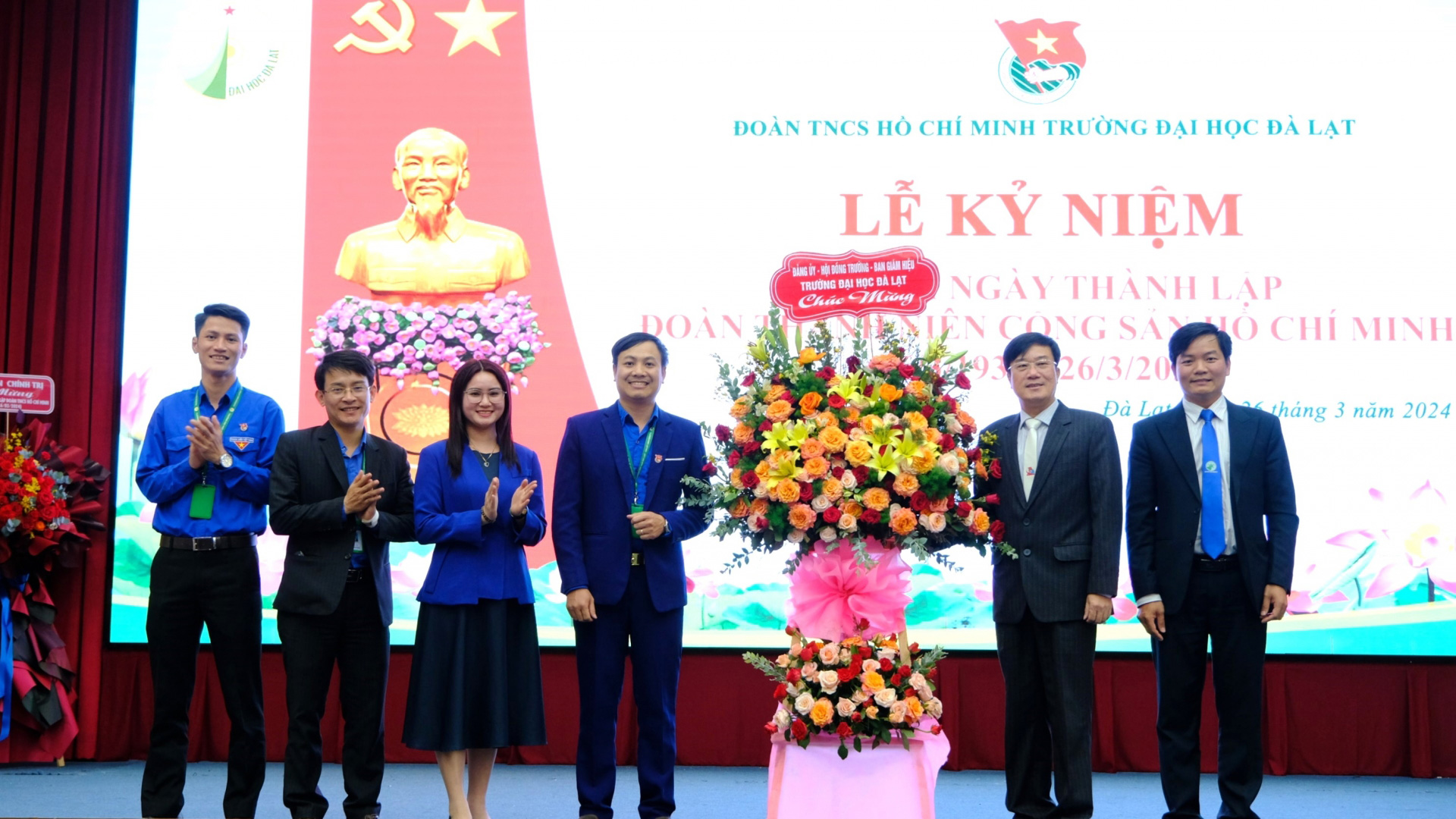 Trường Đại học Đà Lạt tổ chức lễ kỷ niệm 93 năm Ngày thành lập Đoàn
