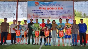 Công ty ĐHĐ tổ chức Giải bóng đá kỷ niệm 93 năm Ngày thành lập Đoàn TNCS Hồ Chí Minh