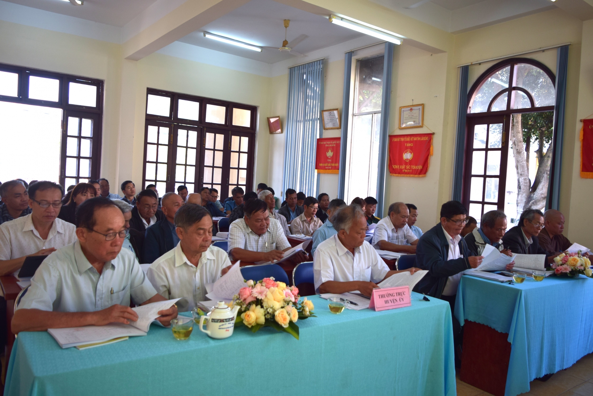 Lấy ý kiến góp ý hoàn thiện nội dung chương trình Đại hội MTTQ Việt Nam huyện Đức Trọng
