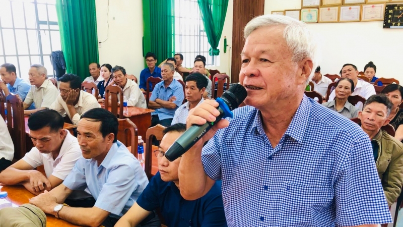 Đoàn ĐBQH tiếp xúc với cử tri huyện Bảo Lâm