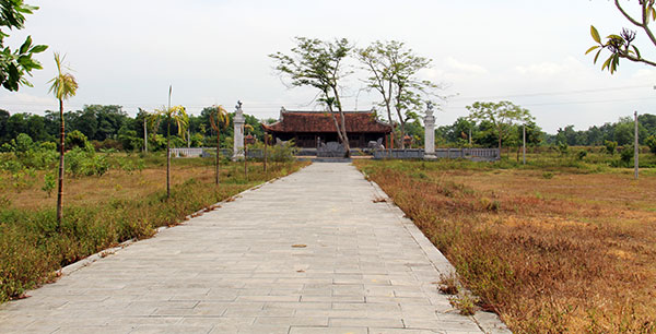 Thành Sơn Phòng nhìn từ hướng tây nam