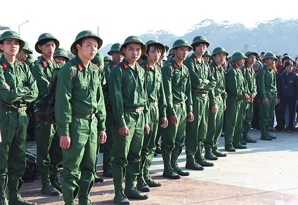Thanh niên Lâm Đồng sẵn sàng lên đường nhập ngũ