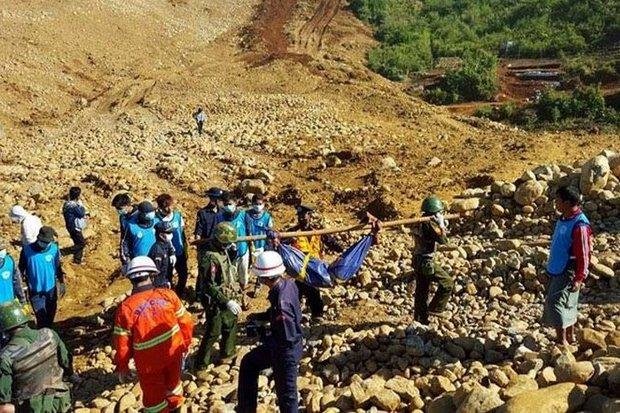 Sập mỏ ngọc ở Myanmar: Hơn 300 người đã chết, mất tích