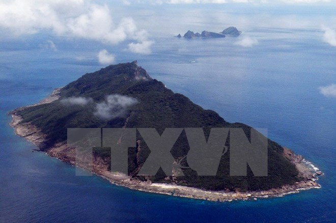 Toàn cảnh đảo Senkaku trên biển Hoa Đông. (Nguồn: AFP/TTXVN)