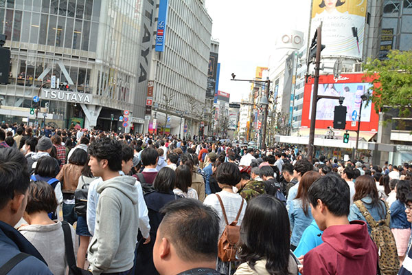 Giao lộ Shibuya - ngã tư đông người đi bộ nhất thế giới