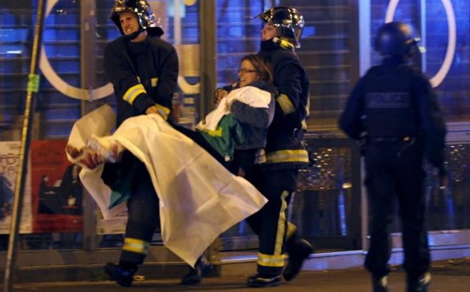 Một nạn nhân may mắn thoát chết trong vụ khủng bố hồi tháng 11 năm ngoái ở Pháp. (Nguồn: Reuters)
