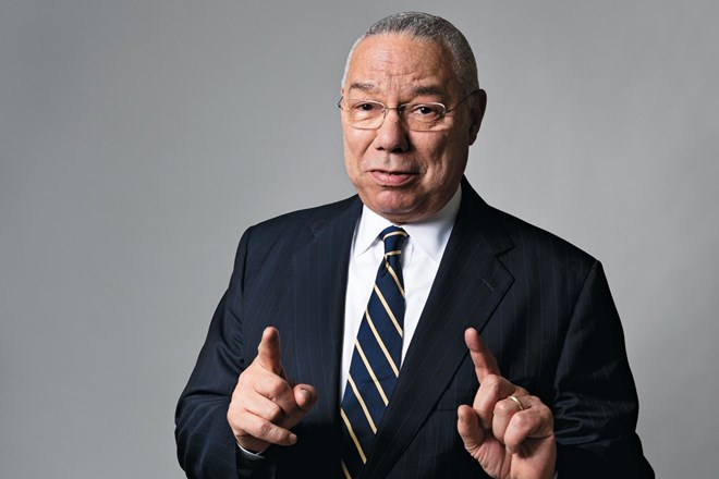 Cựu Ngoại trưởng Mỹ Colin Powell. (Nguồn: newsweek.com)