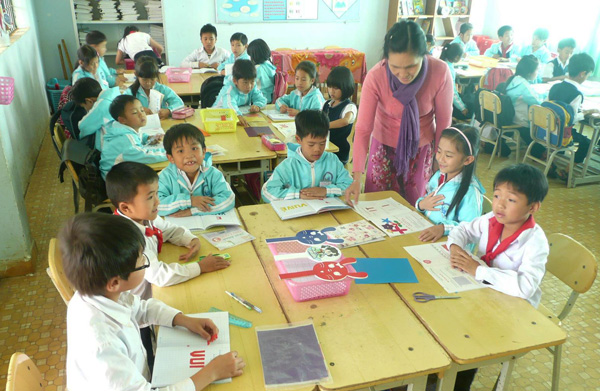 Đơn Dương: Nâng mức cho các trường học đã đạt chuẩn quốc gia