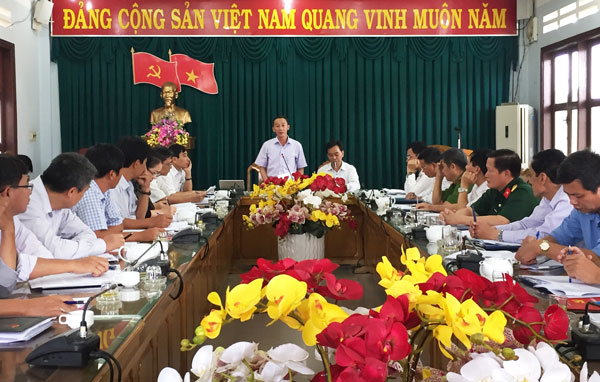 Huyện ủy Đạ Huoai sơ kết giữa nhiệm kỳ
