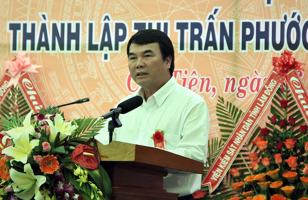 Cát Tiên tổ chức Lễ công bố Nghị quyết thành lập thị trấn Phước Cát