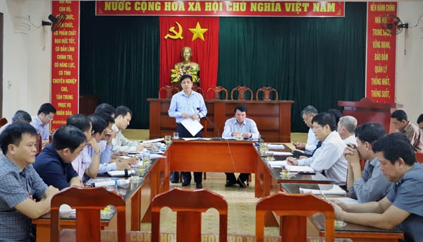 Thứ trưởng Nguyễn Ngọc Đông phát biểu chỉ đạo tại buổi làm việc