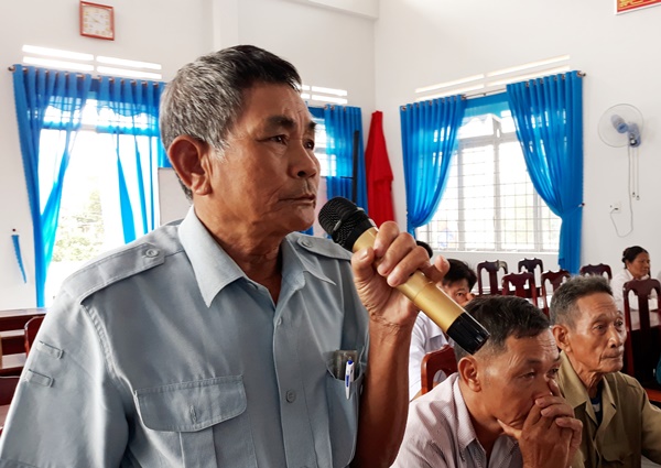 Đại biểu HĐND tỉnh tiếp xúc cử tri huyện Cát Tiên