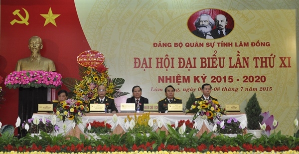 Đại hội Đảng bộ Quân sự tỉnh lần thứ XI, nhiệm kỳ 2015 - 2020
