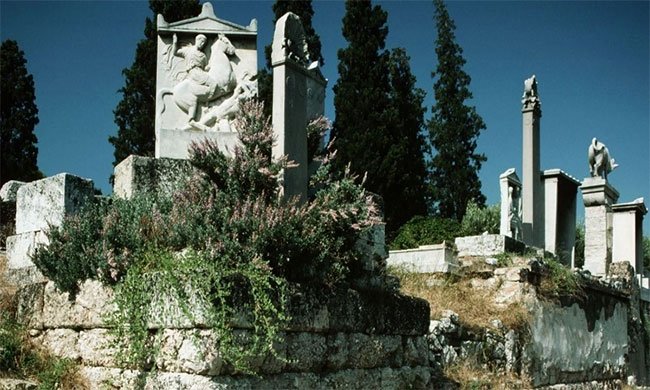 Nghĩa trang Kerameikos ở Athens