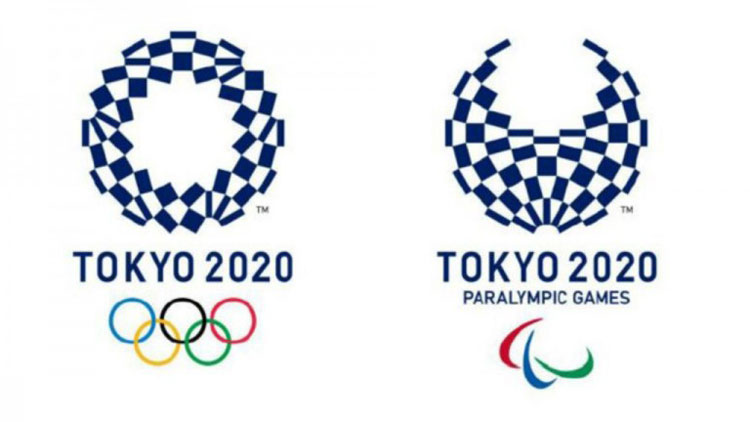  Biểu tượng của logo Olympic Tokyo 2020. Ảnh: Internet
