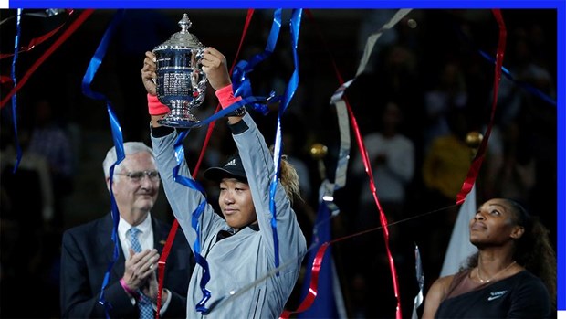 Tay vợt người Nhật Naomi Osaka phá vỡ kỷ lục về thu nhập hằng năm