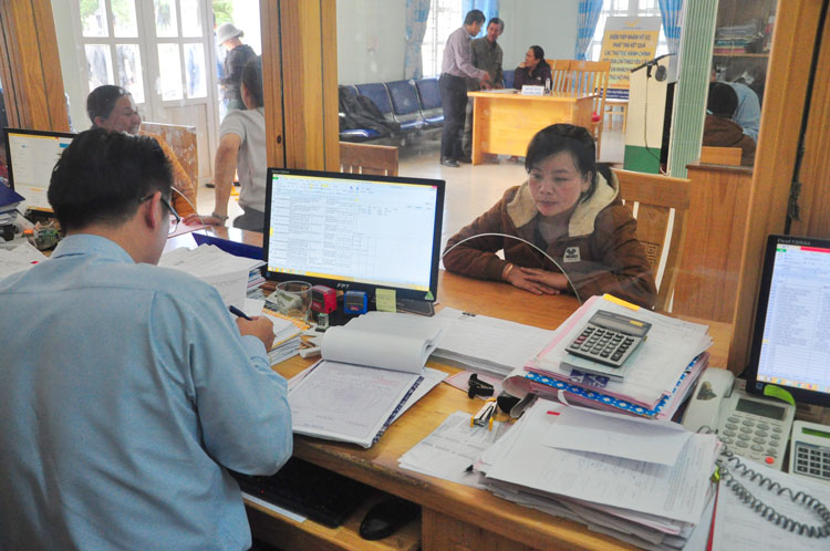 Tiếp nhận và trả kết quả giải quyết thủ tục hành chính tại bộ phận một cửa UBND huyện Đơn Dương 