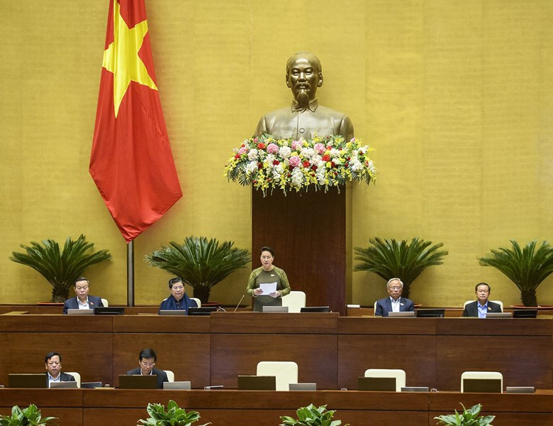 Chủ tịch Quốc hội Nguyễn Thị Kim Ngân kết luận phiên chất vấn và trả lời chất vấn Kỳ họp thứ 10, Quốc hội khoá XIV