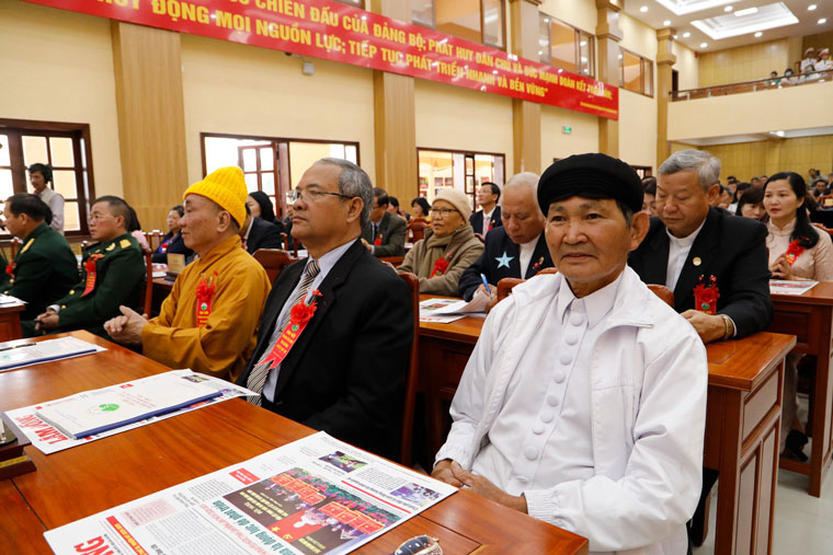 Đồng bào tôn giáo tiêu biểu tham dự Đại hội thi đua yêu nước tỉnh Lâm Đồng năm 2020