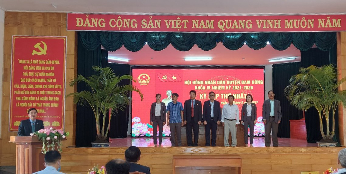 Kỳ họp thứ nhất HĐND huyện Đam Rông khóa IV