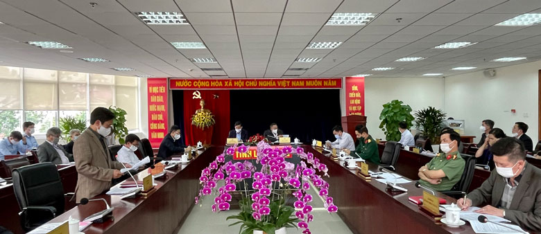 Ban Chỉ đạo phòng chống Covid-10 tỉnh Lâm Đồng họp vào chiều 14/7