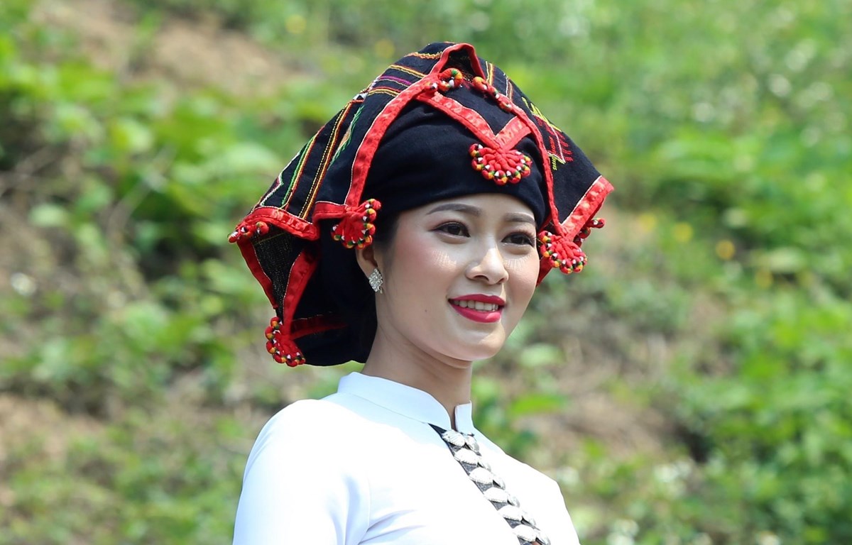 Vẻ đẹp của phụ nữ Thái khi mặc trang phục truyền thống của dân tộc.