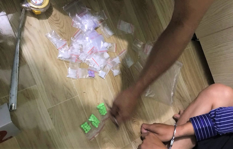 Bảo Lộc: Triệt phá tụ điểm tổ chức sử dụng ma túy