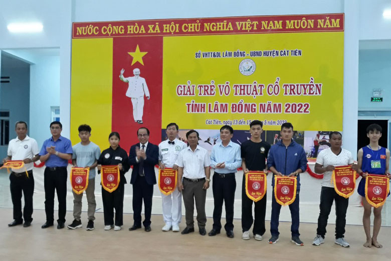 Khai mạc Giải trẻ Võ thuật cổ truyền tỉnh Lâm Đồng 2022