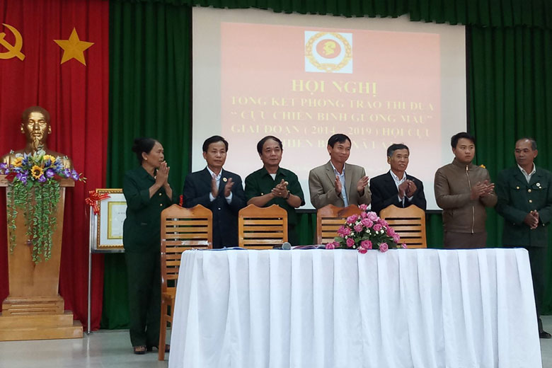 Hội CCB huyện Lạc Dương tổng kết phong trào thi đua CCB gương mẫu