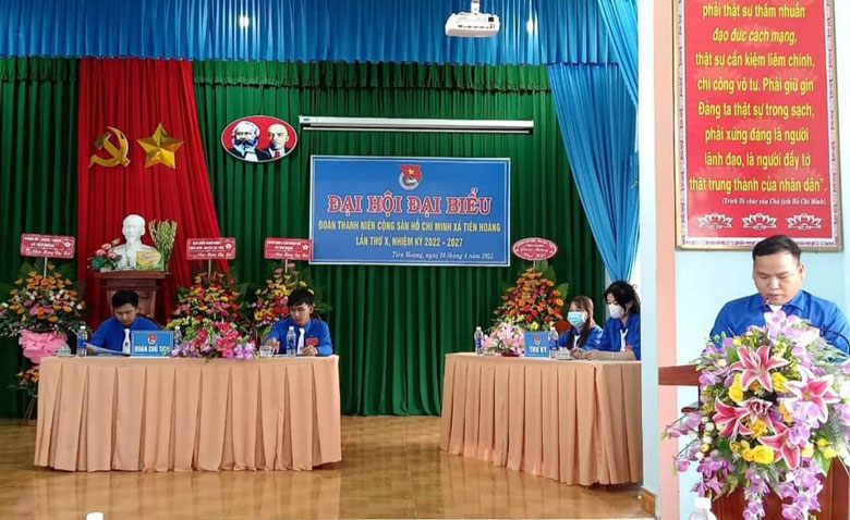 Đến nay, 100% cơ sở đoàn trực thuộc Huyện Đoàn Cát Tiên đã tổ chức thành công đại hội Đoàn cấp cơ sở nhiệm kỳ 2022-2027