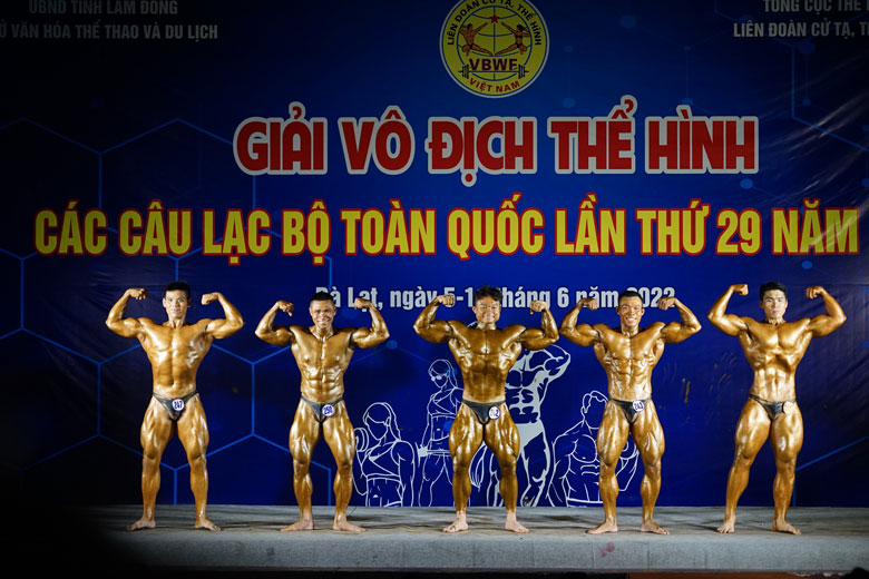 Lâm Đồng gây tiếc nuối cho khán giả nhà khi chỉ xếp hạng 4 toàn đoàn tại Giải vô địch Thể hình các Câu lạc bộ toàn quốc