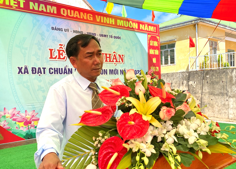 Bảo Lâm: Xã Lộc Bắc đón nhận Bằng công nhận xã đạt chuẩn nông thôn mới