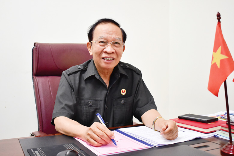Đồng chí Vũ Công Tiến - Chủ tịch Hội CCB tỉnh Lâm Đồng